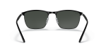 แว่นกันแดด Rayban RB3686-186/K8 Matte Black Dark Grey Polarized+ Rayban RB3686-186/K8 ขาแว่นด้านใน