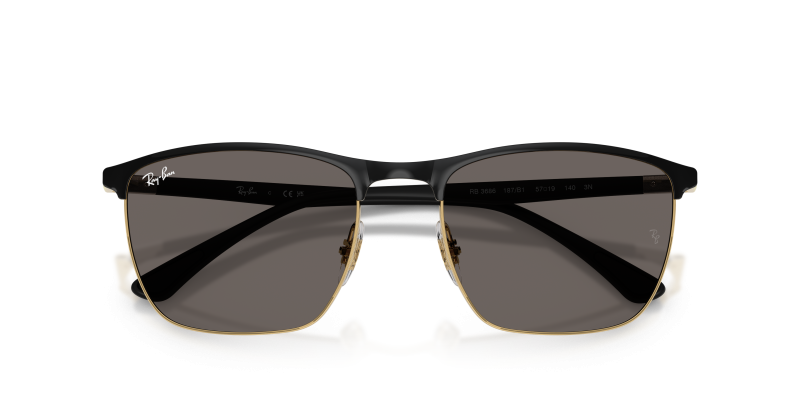 Rayban RB3686 187/B1 close-up ด้านหน้า