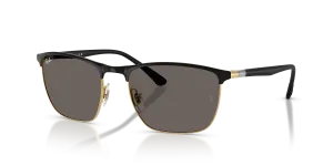 Rayban RB3686 187/B1 แว่นกันแดดสีดำตัด Arista เลนส์เทาเข้ม ทุกเพศ