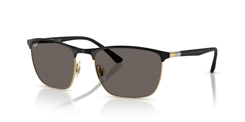 แว่นกันแดด Rayban RB3686-187/B1 Black On Arista Dark Grey Rayban RB3686 187/B1 แว่นกันแดดสีดำตัด Arista เลนส์เทาเข้ม ทุกเพศ