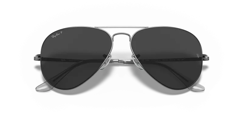 Rayban Aviator Metal II RB3689-004/48 004/48 close-up ด้านหน้า