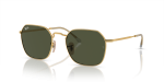 แว่นกันแดด Rayban Jim RB3694-001/31 Arista Green Rayban Jim RB3694-001/31 แว่นกันแดดทรงเรขาคณิตสีอะริสต้าทอง สำหรับทุกเพศ