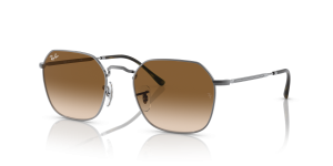 Rayban Jim RB3694-004/51 004/51 แว่นกันแดดกันเมทัลเลนส์ไล่ระดับน้ำตาล สำหรับทุกเพศ