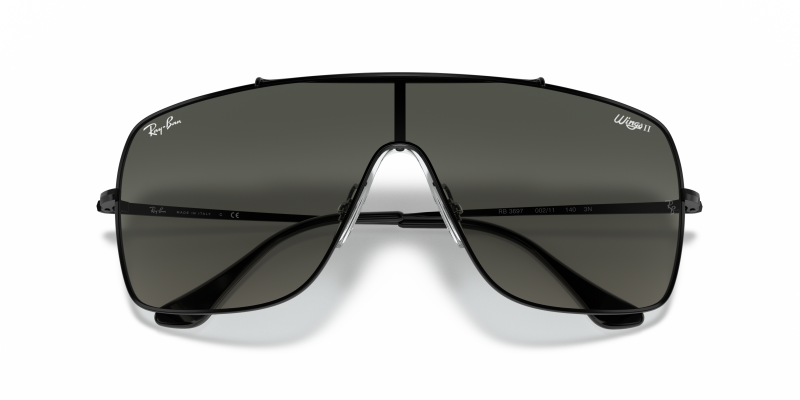Rayban Wings II RB3697-002/11 002/11 close-up ด้านหน้า