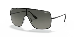 Rayban Wings II RB3697-002/11 002/11 แว่นกันแดดกรอบดำเลนส์ไล่ระดับเทา สำหรับผู้ชาย