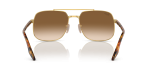 แว่นกันแดด Rayban RB3699-001/51 Arista Gradient Brown Rayban RB3699 001/51 ขาแว่นด้านใน