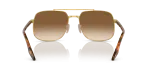 แว่นกันแดด Rayban RB3699-001/51 Arista Gradient Brown Rayban RB3699 001/51 ขาแว่นด้านใน