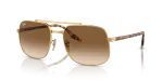 แว่นกันแดด Rayban RB3699-001/51 Arista Gradient Brown Rayban RB3699 001/51 แว่นกันแดดสีอะริสต้าไล่ระดับน้ำตาล ทุกเพศ