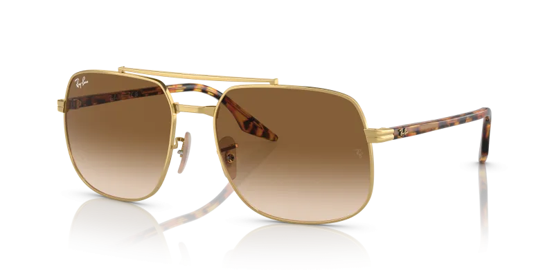 แว่นกันแดด Rayban RB3699-001/51 Arista Gradient Brown Rayban RB3699 001/51 แว่นกันแดดสีอะริสต้าไล่ระดับน้ำตาล ทุกเพศ