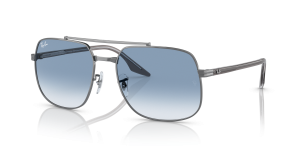 Rayban RB3699 004/3F แว่นกันแดดกันเมทัล-น้ำเงินไล่ระดับ สำหรับทุกเพศ