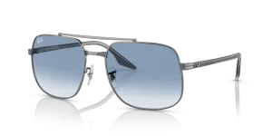Rayban RB3699 004/3F แว่นกันแดดกันเมทัล-น้ำเงินไล่ระดับ สำหรับทุกเพศ