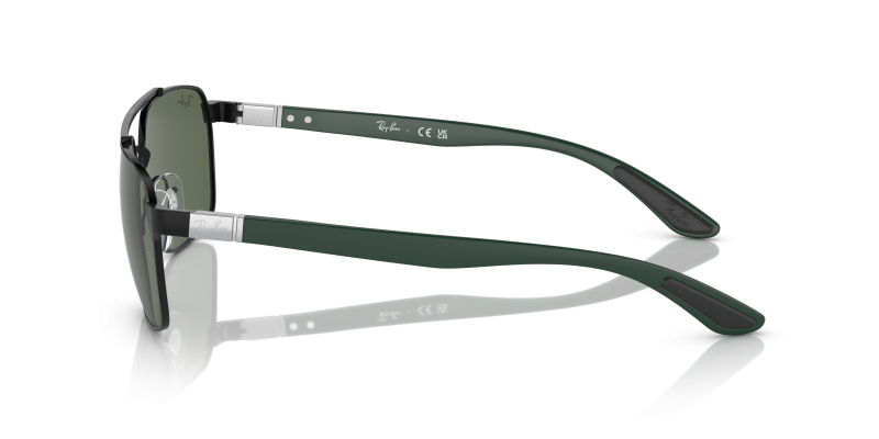 แว่นกันแดด Rayban RB3701-002/71 002/71 มุมข้าง ขาแว่นยืดหยุ่น Flexible Frame