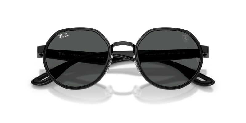 แว่นกันแดด Rayban RB3703M-F11787 close-up ด้านหน้า