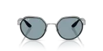 แว่นกันแดด Rayban Scuderia Ferrari RB3703M-F12272 Silver Azure แว่นกันแดด Rayban RB3703M-F12272 ด้านหน้า