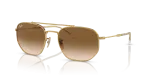 แว่นกันแดด Rayban RB3707-001/51 Arista Clear Gradient Brown Rayban RB3707 001/51 แว่นกันแดดสีอะริสต้าทอง ไซซ์ใหญ่ ยูนิเซ็กซ์