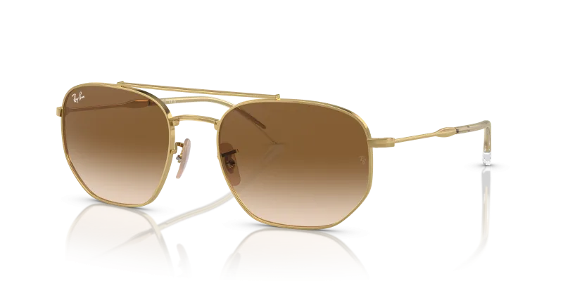 แว่นกันแดด Rayban RB3707-001/51 Arista Clear Gradient Brown Rayban RB3707 001/51 แว่นกันแดดสีอะริสต้าทอง ไซซ์ใหญ่ ยูนิเซ็กซ์