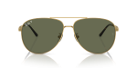 แว่นกันแดด Rayban RB3712D-001/9A Arista Dark Green Polarized Rayban RB3712D 001/9A ด้านหน้า