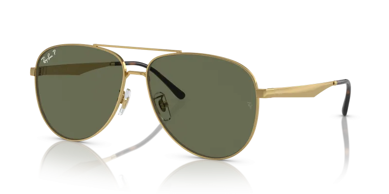 Rayban RB3712D 001/9A แว่นกันแดดโพลาไรซ์สีเขียวเข้ม สำหรับทุกเพศ