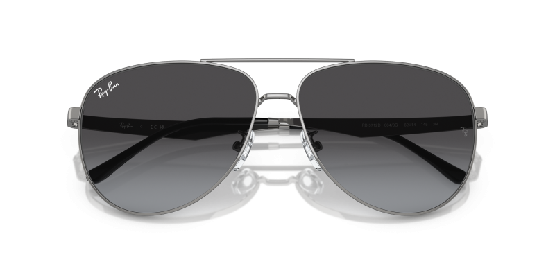 Rayban RB3712D-004/8G 004/8G close-up ด้านหน้า