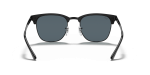 แว่นกันแดด Rayban Clubmaster Metal RB3716-186/R5 Matte Black Blue Rayban Clubmaster Metal RB3716-186/R5 ขาแว่นด้านใน