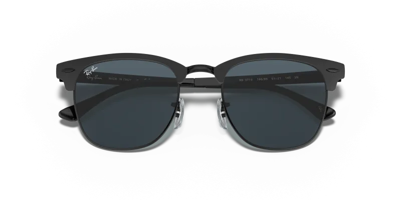 Rayban Clubmaster Metal RB3716-186/R5 close-up ด้านหน้า
