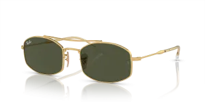 Rayban RB3719 001/31 แว่นกันแดดสีอะริสต้าเลนส์เขียว G-15 ทุกเพศ
