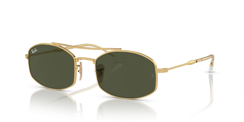 แว่นกันแดด Rayban RB3719-001/31 Arista Green G-15 Rayban RB3719 001/31 แว่นกันแดดสีอะริสต้าเลนส์เขียว G-15 ทุกเพศ