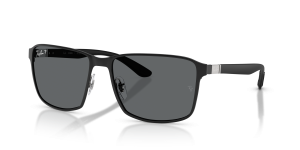 Rayban RB3721 002/B1 แว่นกันแดดดำ-เทาเข้มโพลาไรซ์ สำหรับทุกเพศ