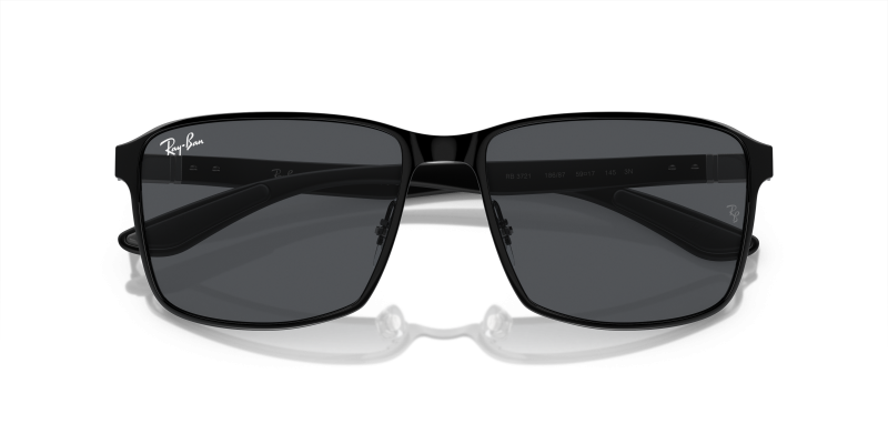 Rayban RB3721 186/87 close-up ด้านหน้า