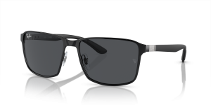 Rayban RB3721 186/87 แว่นกันแดดดำด้านทับดำ สำหรับทุกเพศ