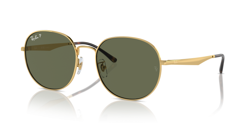 Rayban RB3727D-001/9A แว่นกันแดดทรงแฟนทอสสีอะริสต้าทอง สำหรับทุกเพศ