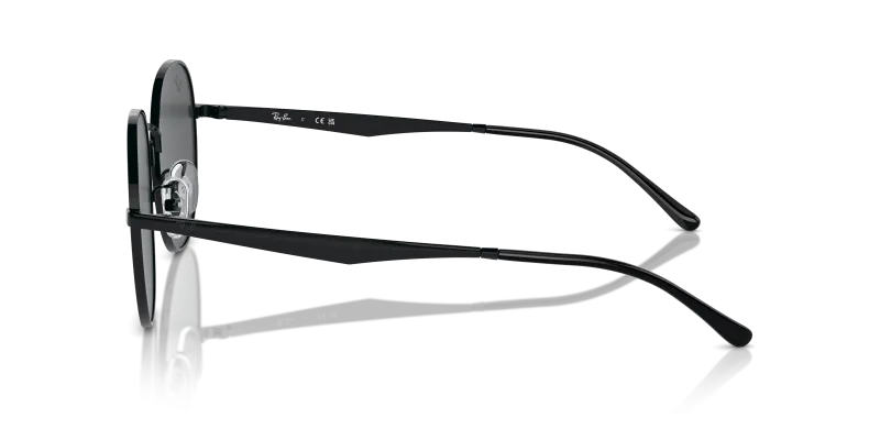 แว่นกันแดด Rayban RB3727D 002/87 มุมข้าง ทรงแฟนทอส Low Bridge Fit