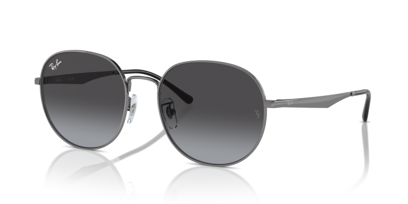 Rayban RB3727D-004/8G แว่นกันแดดทรงแฟนทอสสีกันเมทัล สำหรับทุกเพศ