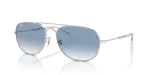 Rayban RB3735-003/3F แว่นกันแดดทรงนักบินสีเงิน สำหรับทุกเพศ