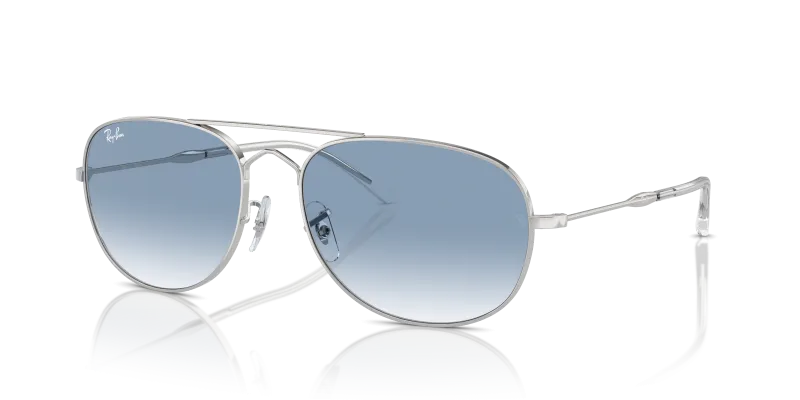 Rayban RB3735-003/3F แว่นกันแดดทรงนักบินสีเงิน สำหรับทุกเพศ