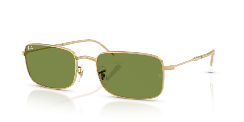 Rayban RB3746 001/4E แว่นกันแดดสีอะริสต้าทองเลนส์เขียว ทั้งชายและหญิง
