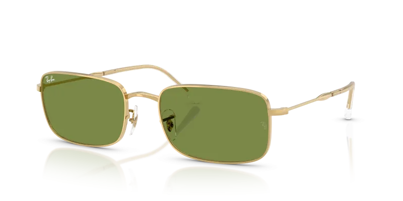 แว่นกันแดด Rayban RB3746-001/4E Arista Green Rayban RB3746 001/4E แว่นกันแดดสีอะริสต้าทองเลนส์เขียว ทั้งชายและหญิง