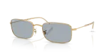 แว่นกันแดด Rayban RB3746-001/R5 Arista Blue Rayban RB3746-001/R5 แว่นกันแดดทรงสี่เหลี่ยมผืนผ้าสีArista สำหรับทุกเพศ