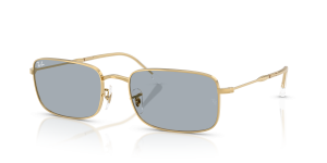 Rayban RB3746-001/R5 แว่นกันแดดทรงสี่เหลี่ยมผืนผ้าสีArista สำหรับทุกเพศ