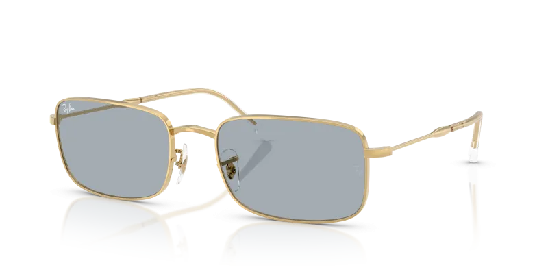แว่นกันแดด Rayban RB3746-001/R5 Arista Blue Rayban RB3746-001/R5 แว่นกันแดดทรงสี่เหลี่ยมผืนผ้าสีArista สำหรับทุกเพศ