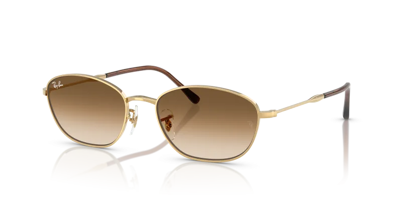 Rayban RB3749-001/51 แว่นกันแดดกรอบทองอาริสต้าเลนส์ไล่ระดับน้ำตาล สำหรับผู้หญิง