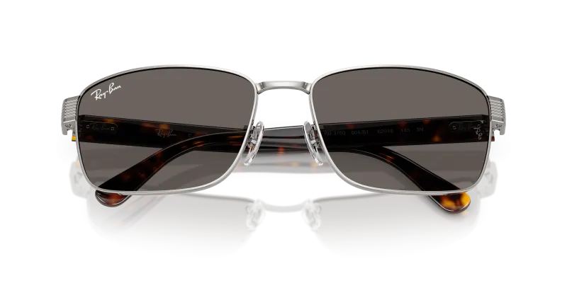 Rayban RB3750 004/B1 close-up ด้านหน้า