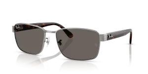 Rayban RB3750 004/B1 แว่นกันแดดสีกันเมทัลเลนส์เทาเข้ม ทุกเพศ