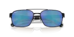 แว่นกันแดด Rayban RB3751CH-002/4L Black Polar Grey Mirror Blue Rayban RB3751CH 002/4L close-up ด้านหน้า