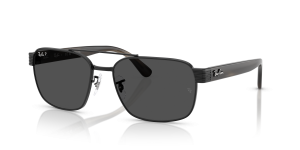 Rayban RB3751CH-002/K8 แว่นกันแดดทรงสี่เหลี่ยมจัตุรัสสีBlack สำหรับทุกเพศ