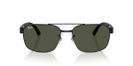 แว่นกันแดด Rayban RB3751-002/31 Black Green Rayban RB3751 002/31 ด้านหน้า