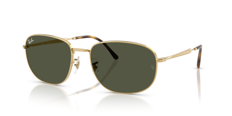 Rayban RB3754 001/31 แว่นกันแดดสีมองอะริสต้าเลนส์เขียว สำหรับทุกเพศ