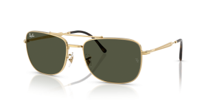 Rayban RB3755 001/31 แว่นกันแดดสีทองอะริสต้าเลนส์เขียว สำหรับทุกเพศ