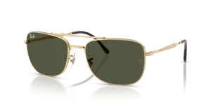 Rayban RB3755 001/31 แว่นกันแดดสีทองอะริสต้าเลนส์เขียว สำหรับทุกเพศ