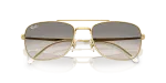 แว่นกันแดด Rayban RB3755-001/32 Arista Clear Gradient Grey Rayban RB3755-001/32 close-up ด้านหน้า